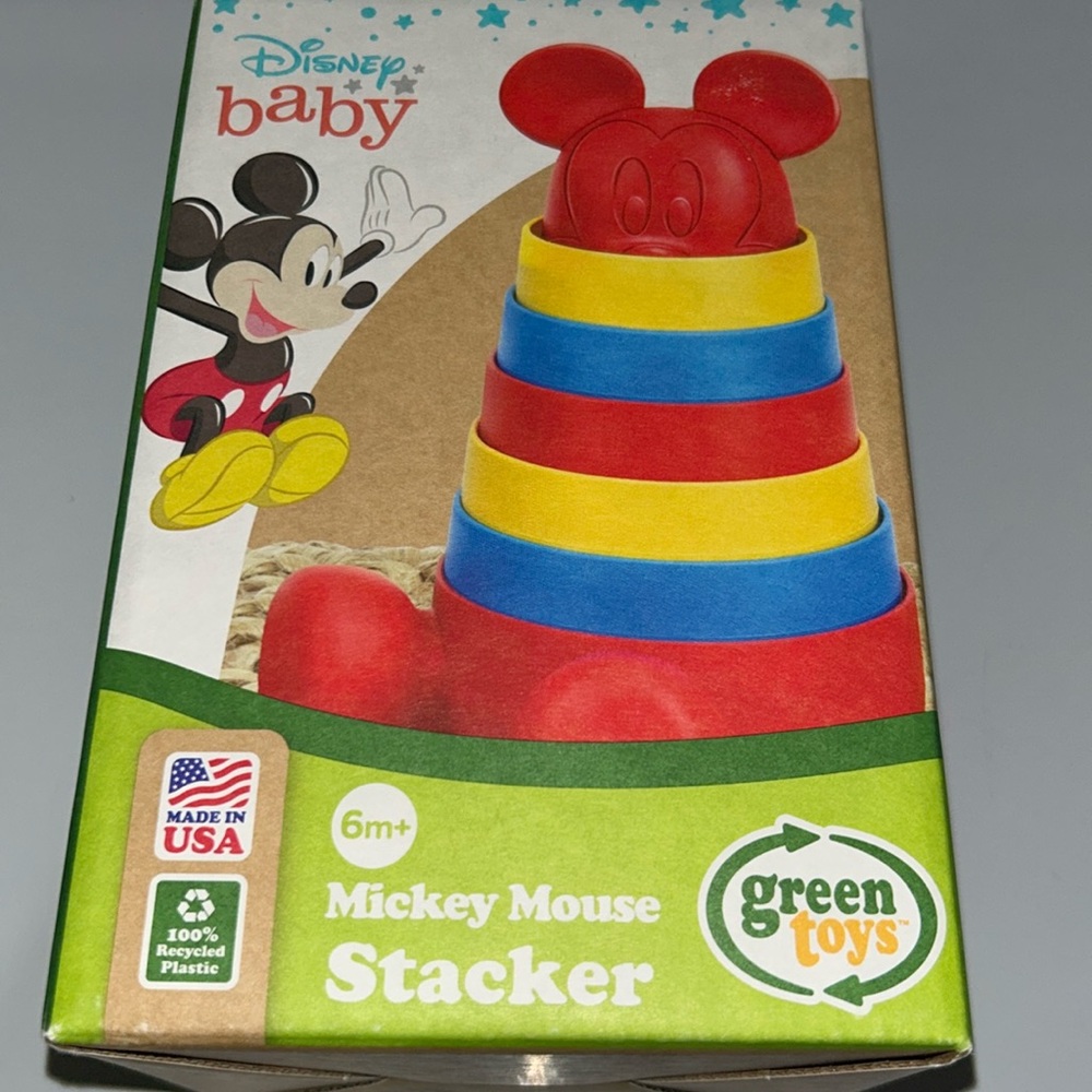 Disney Baby Mickey Mouse Stacker. New in the box!